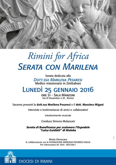 Locandina Rimini for Africa 2016