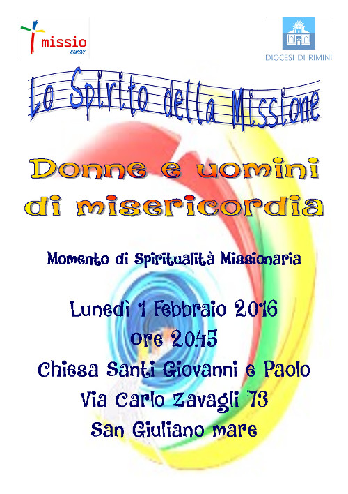 Scuola di Missiologia 2016