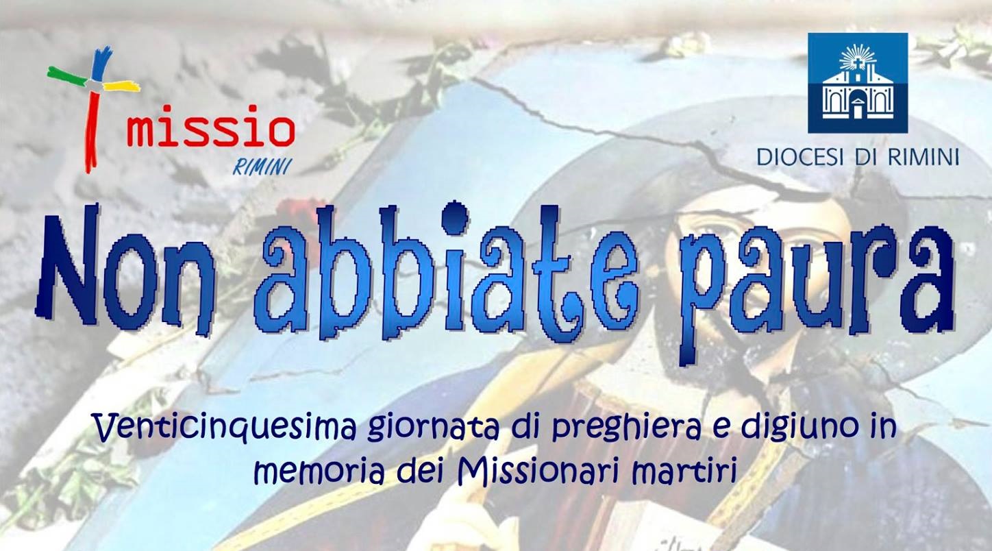 Venerdì 24 veglia missionaria