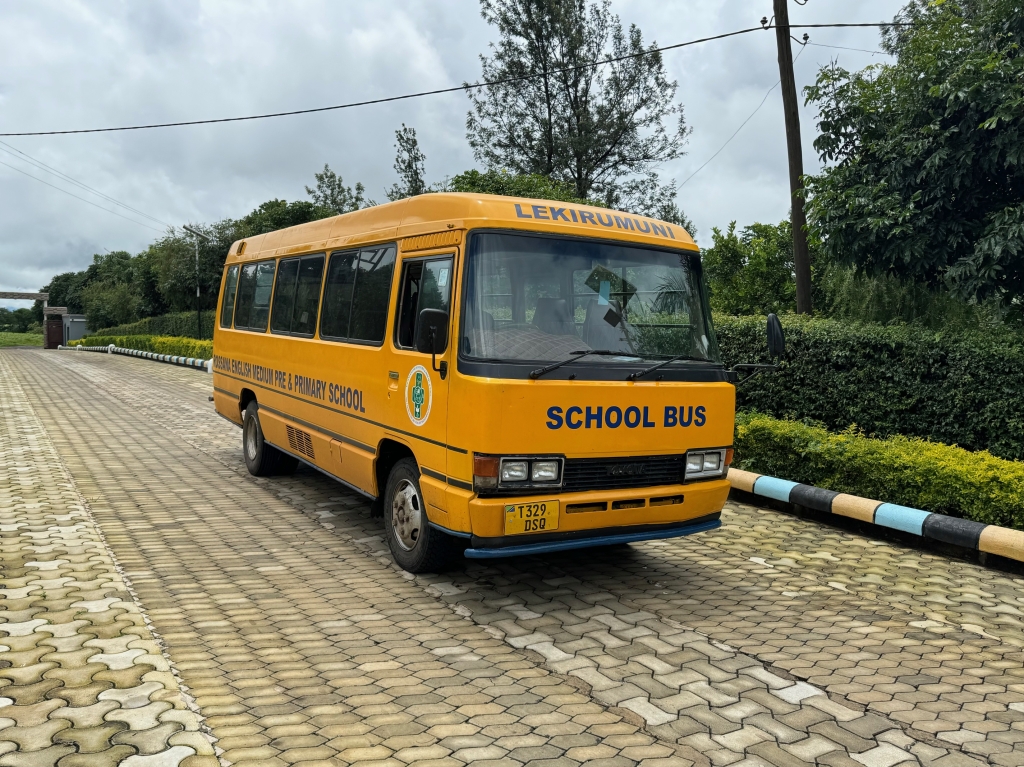 Un nuovo scuolabus per i bambini di Lekirumuni, in Tanzania